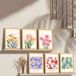 Art Street Beige Synthetic Wood Wall Art-image-39