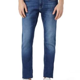 Tommy Hilfiger Slim Denim Medium Mid Stone Wash Mid Rise Jeans-image-24