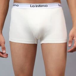 La Intimo White Comfort Fit Trunks-picture-26