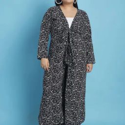 theRebelinme Black Floral Print Long Shrug-picture-22