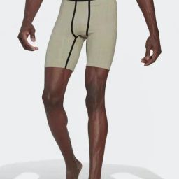 Adidas Beige Fitted Sports Capris-image-27