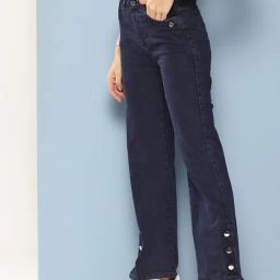 Aarika Navy Denim Solid Jeans-image-97
