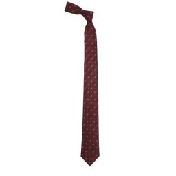 Allen Solly Maroon Printed Tie-image-24