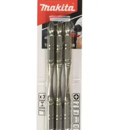 Makita B-21864 PH2X110mm Torsion Screw Bit Double-Ended Set of 3 Pc-41