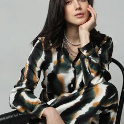 Vero Moda Multicolor Printed Shirt-image-96