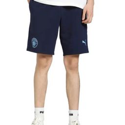 Puma Navy Blue Manchester City 25/26 Football Essential Shorts-image-88