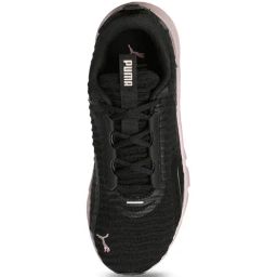 Puma Women's Black & Mauve Mist FlexFocus Lite Better Knit W Running Shoes image 3
