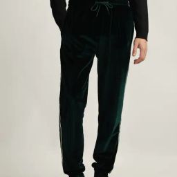 Iconic Green Cotton Regular fit Track pants-image-71