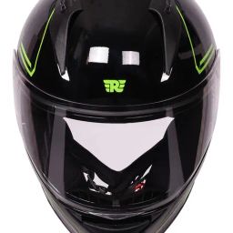Royal Enfield Green Hard Polycarbonate Plastic Roadster 1901 Full Face Helmet-image-17