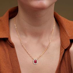 MINUTIAE Brass Gold-Plated Handcrafted Necklace-56