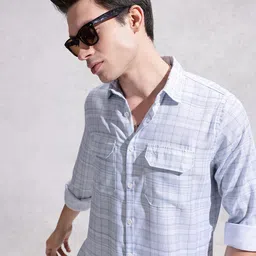 WROGN Checked Casual Shirt-image-15