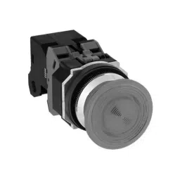 IDEC Zinc Die cast Series Pilot Light with Large 40 mm Dia LED Lens, ALD31620DNY-33