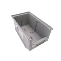 Global Star Crate-45 HDPE 350 x 200 x 200 mm Grey Industrial Bin-32