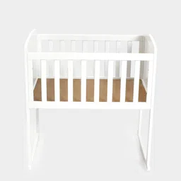 MiArcus Kids Rubber Wood Cradle-4