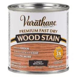 Rust-Oleum Varathane Premium Fast Dry Wood Stain, Light Walnut, 262034 (Tin of 236 ml)-image-60