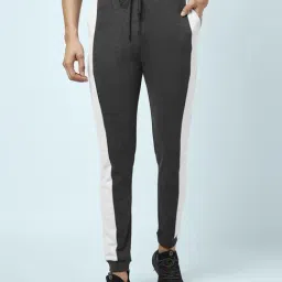 Ajile by Pantaloons Multi Slim Fit Colour Block Joggers-40