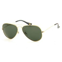 United Colors of Benetton Green Aviator Sunglasses for Men-22