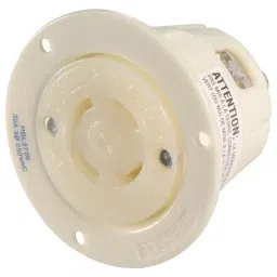 HUBBELL WIRING DEVICES CONNECTOR, POWER ENTRY, RECEPTACLE, 30A, HBL2726-image-88