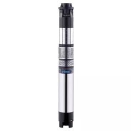 Silver 7.5 HP Three Phase 8 Stage V6 Water Filled Borewell Submersible Pump Set, SS100-7508-picture-14