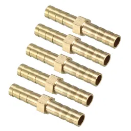 Generic 6mm Hose Fitting Straight Connector Joiner -Pack of 5-29