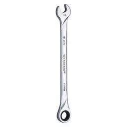 Westward Ratcheting Wrench Alloy Steel Chrome Head Size 16 mm Overall Length 10 1/8 inch, 54PN97-21
