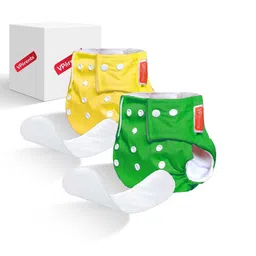 VParents Pack Of 2 Jumbo Print Reusable Cloth Diapers-picture-46