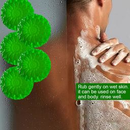 GROOVY Set Of 5 Walnut Wonder Green Tea Bathing Bar - 100 g Each image 2