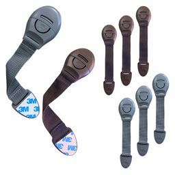 KidDough Furniture Safety Locks for Kids - Pack of 4 Brown + 4 Grey Locks, Child Safety Locks for Drawers, Cabinets, Fridge, Cupboard Lock, Strong and Adhesive Safety Locks-21