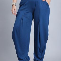 Baawri Women Pleated Trousers-image-58