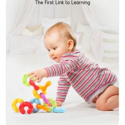 Babyhug C Shaped Chain Links Multicolor - 12 Pieces image 3
