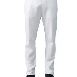 EDRIO White Relaxed Fit Track Pants-picture-13