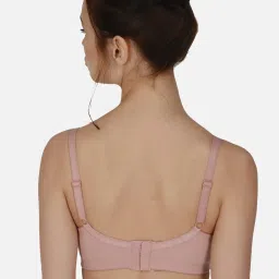 mod & shy Pink Cotton Non-Padded T-Shirt Bra image 2