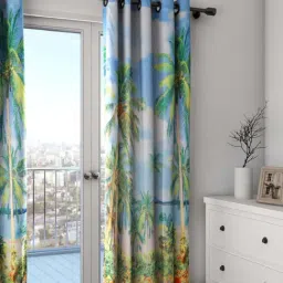 Swayam Lounge Eyelet Window Curtain - Single Piece (5 Ft)-3