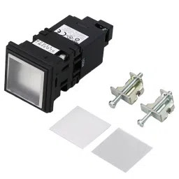 IDEC SLD Series Square Indicator Light SLD30N Type for Automation Industries, SLD30N-1TH2BPW image 2