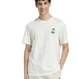 Adidas White Cotton Regular Fit Printed Sports T-Shirt-image-53