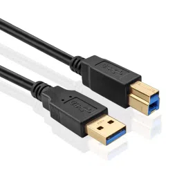 Mak World High Speed USB 3.0 Type A to Type B USB Printer Cable 1.5 m Length, Assorted image 5