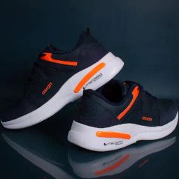 Asian Men's Blue Running Shoes-image-90