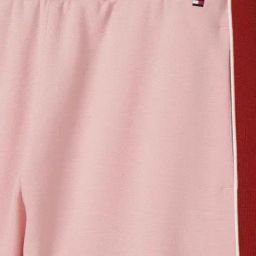 TOMMY HILFIGER Soft Rose Solid Wide Fit Track Pant image 3