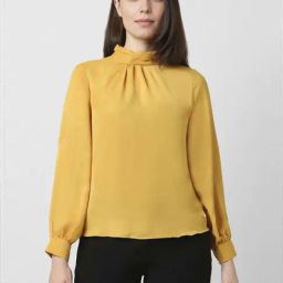 Van Heusen Yellow Plain Top-picture-12