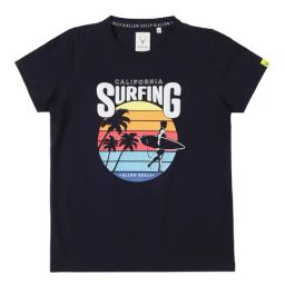 Allen Solly Junior Navy Printed T-Shirt-image-90