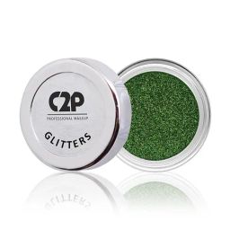C2P PROFESSIONAL MAKEUP Uptown Loose Glitter Dazzling Green 39 - 3 gm-25