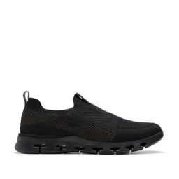 Clarks Men's Nature X Ease Black Walking Shoes-image-9
