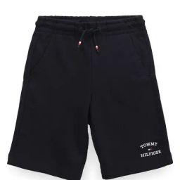 Tommy Hilfiger Boys Blue Solid Archive Fit Shorts-image-80