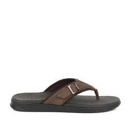 Bata Men's Brown Thong Sandals-image-55