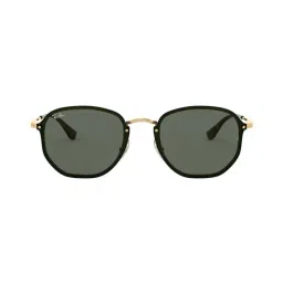 RAY-BAN Unisex UV Protected Green Lens Irregular Sunglasses - 0RB3579N001/7158-image-81