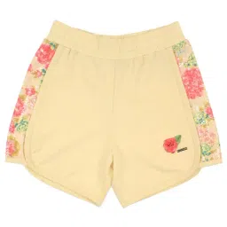 Cutecumber Kids Cream Embellished Shorts-picture-28