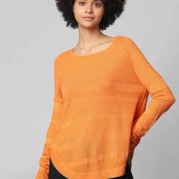 Only Orange Regular Fit Pullover-image-131