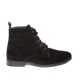 Clog London Men's Black Derby Boots-15