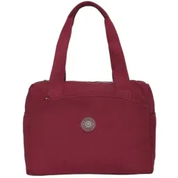 Baomi Red Solid Medium Handbag-16