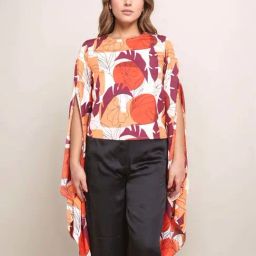 Zink London Off White Printed Top-image-71